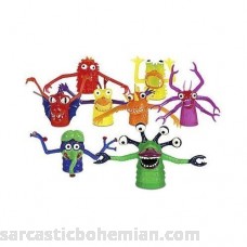 THE TERRIFYING FINGER MONSTER SET OF 5 ASSORTED FINGER PUPPETS by Accoutrements B00GO8A6KG